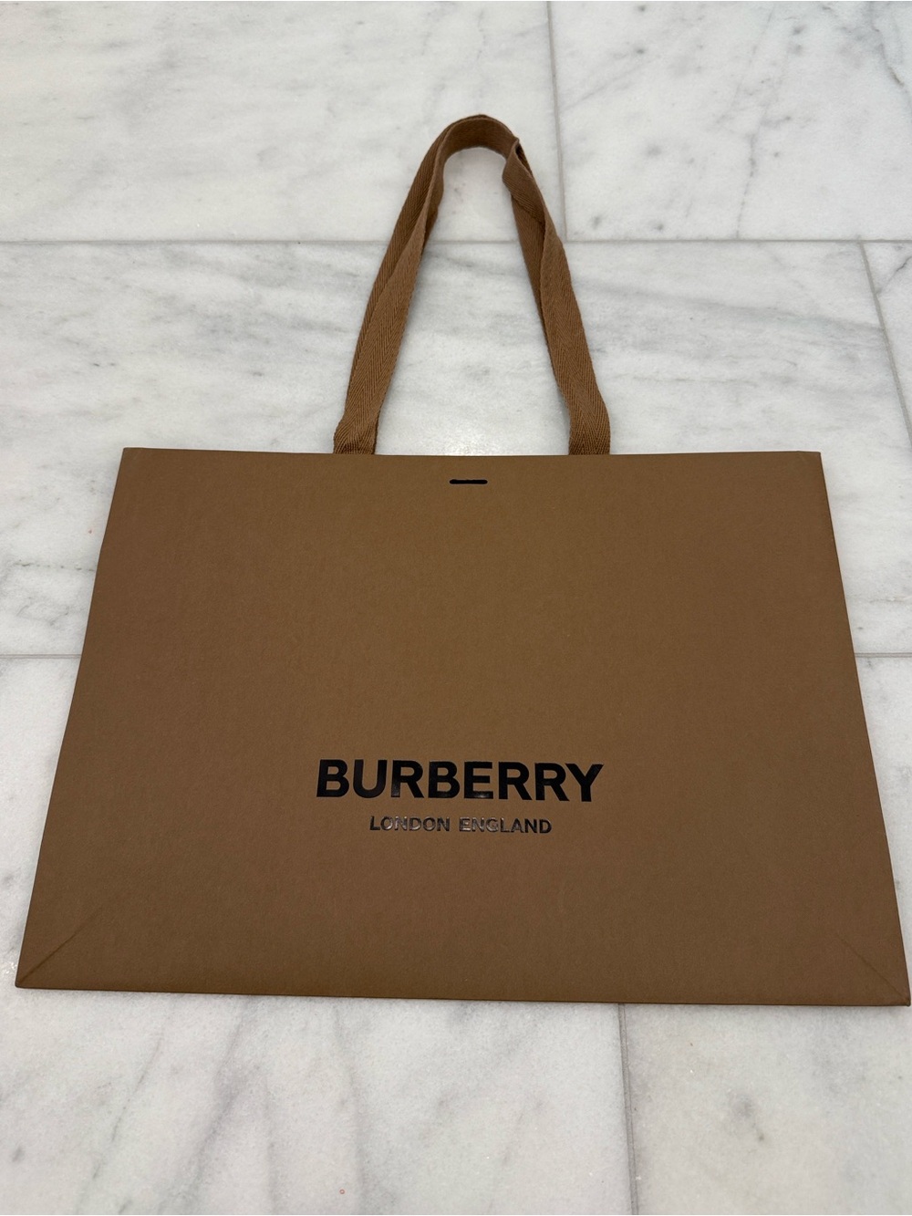 Burberry Paper Shopping Bag